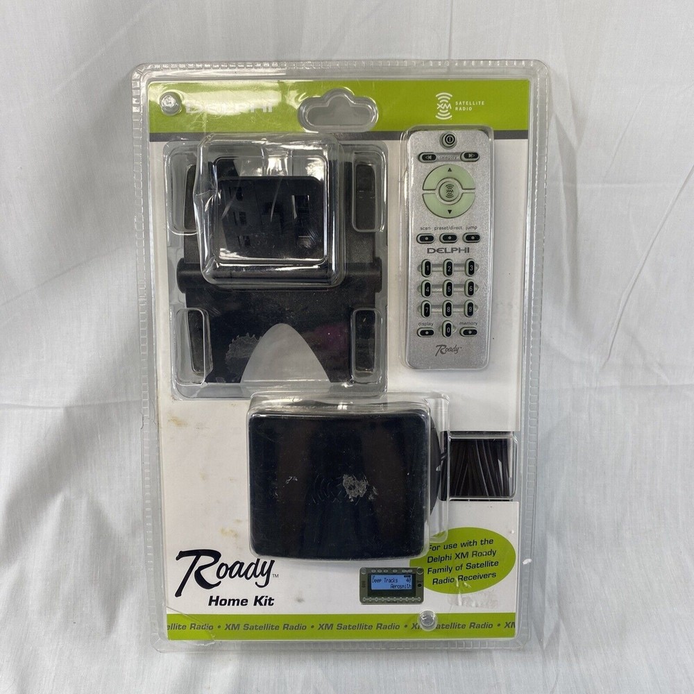 Delphi Roady XM Home Kit SA-10069-11P1 P2 New/Sealed
